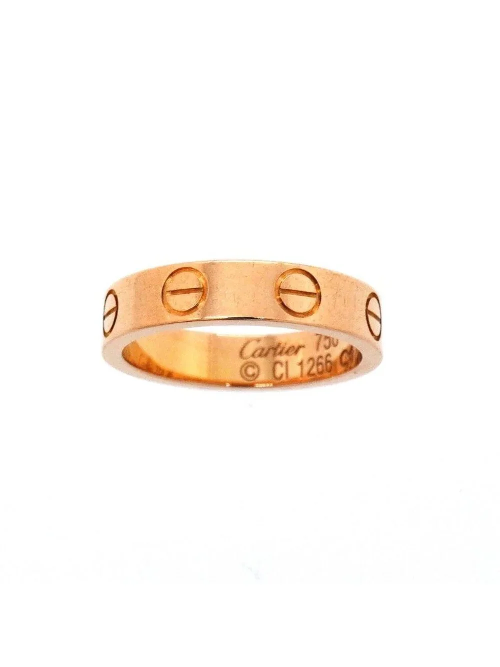 Cartier Ring Mini Love 18k Pink Gold